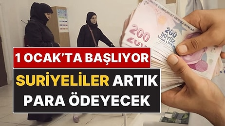 Suriyeliler Faydalanıyordu: 1 Ocak’tan İtibaren Artık Para Ödeyecekler