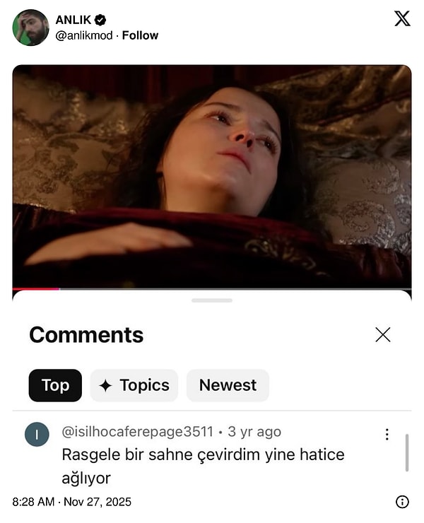 Eski dizi tayfa her hafta yorum şov yapıyor.