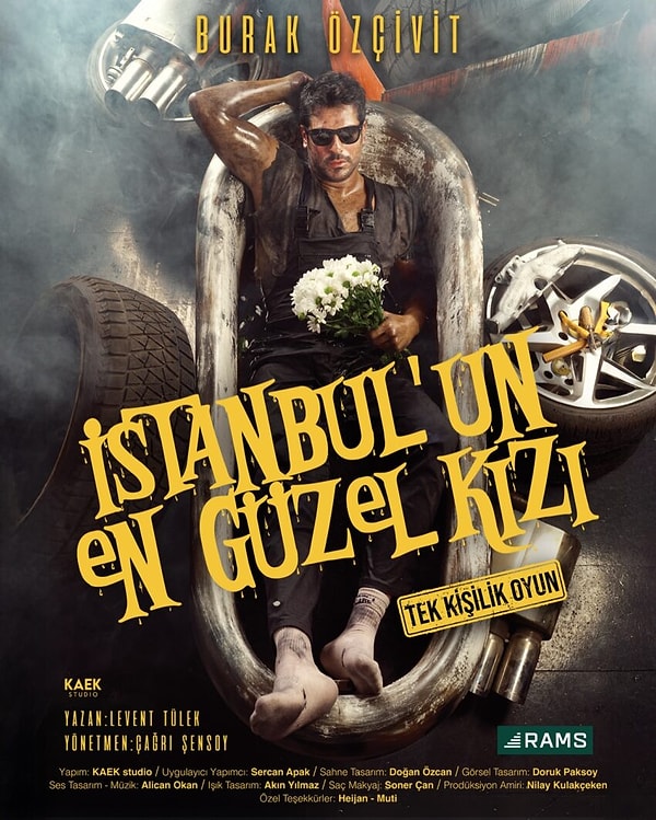 Burak Özçivit's debut theatre play, "The Most Beautiful Girl of Istanbul," is gearing up for a powerful entrance into the world of stage.
