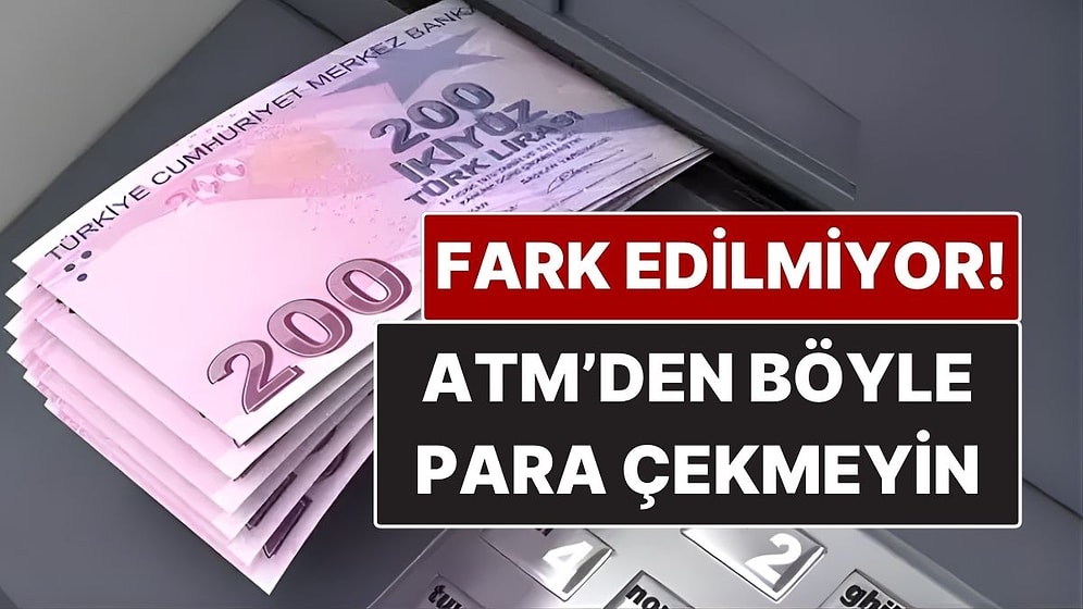 ATM’den QR ile Para Çekenler Bu Detayı Kaçırıyor