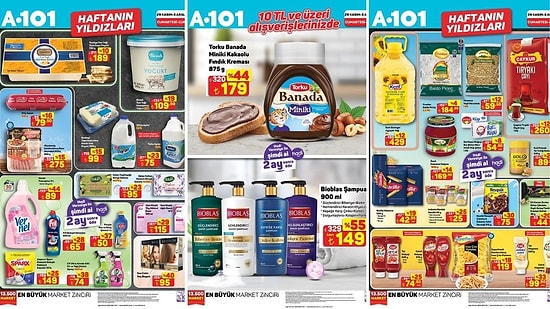 29 Kasım - 5 Aralık 2025 A101 Haftanın Yıldızları Kataloğu