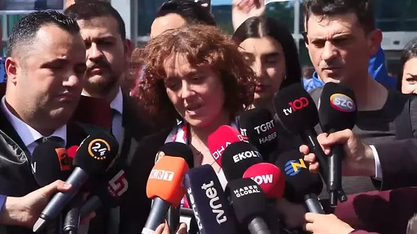 Yasemin Minguzzi ziyareti sosyal medya hesabından duyurdu.
