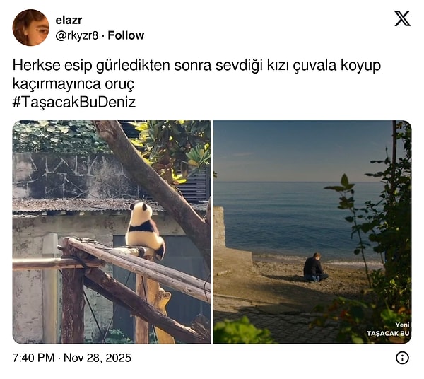 Etme bulma dünyası derler Oruç…