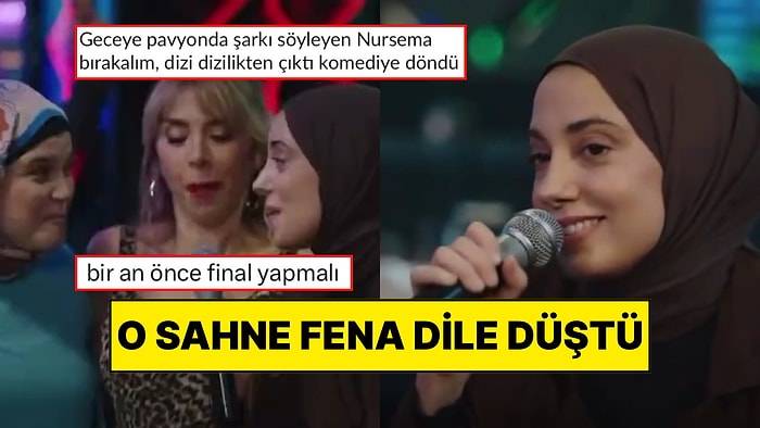 Kızılcık Şerbeti’nde Nursema’nın Pavyonda Şarkı Söylemesi Sosyal Medyada Fena Dile Düştü!