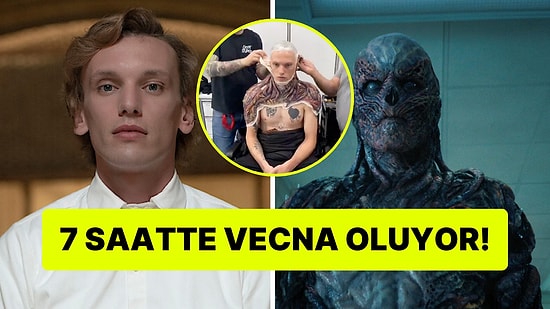Stranger Things'in Kötüsü Vecna'nın 7 Saatlik Makyaj Videosu Yayınlandı