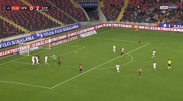 Eyüpspor deplasmanda Gaziantep FK'ya konuk oldu.