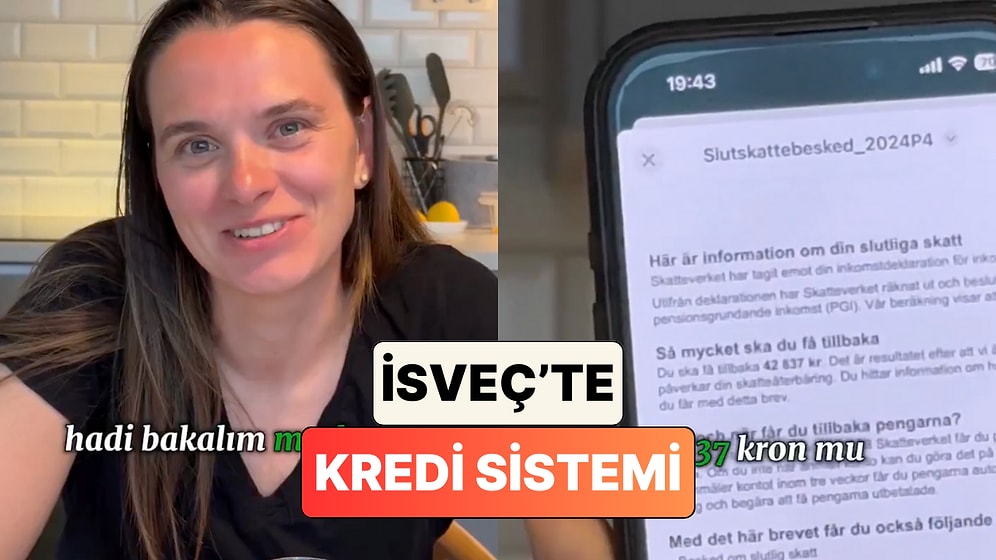 İsveç'te Yaşayan Bir Türk Aldığı Kredinin Faizinin Geri Ödendiğini Duyunca Sevinçten Havalara Uçtu