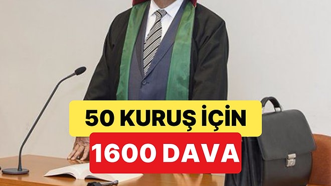 Bir Avukatın 50 Kuruş İçin Açtığı 1600 Dava "Hakkı Kötüye Kullanım" Cezası Yedi