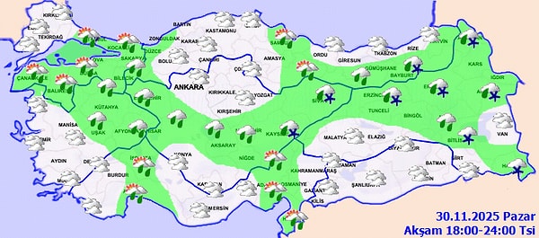 "Bugün hava nasıl olacak?" sorusuna Meteoroloji Genel Müdürlüğü'nden uyarılı bir yanıt geldi.