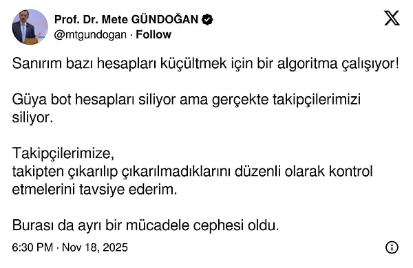 Prof. Dr. Mete Gündoğan: