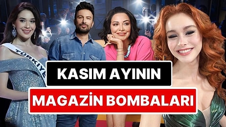 Gıybet Kazanı Kaynadı: Kasım Ayına Damgasını Vuran Magazin Olaylarını Anlatıyoruz!