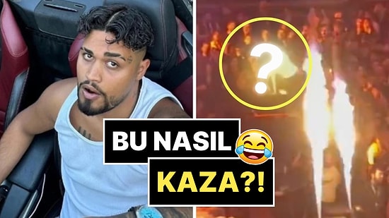 Bu Nasıl Kaza? Lvbel C5'in Sahnesine Atlamaya Karar Veren Hayranının Poposu Yandı!