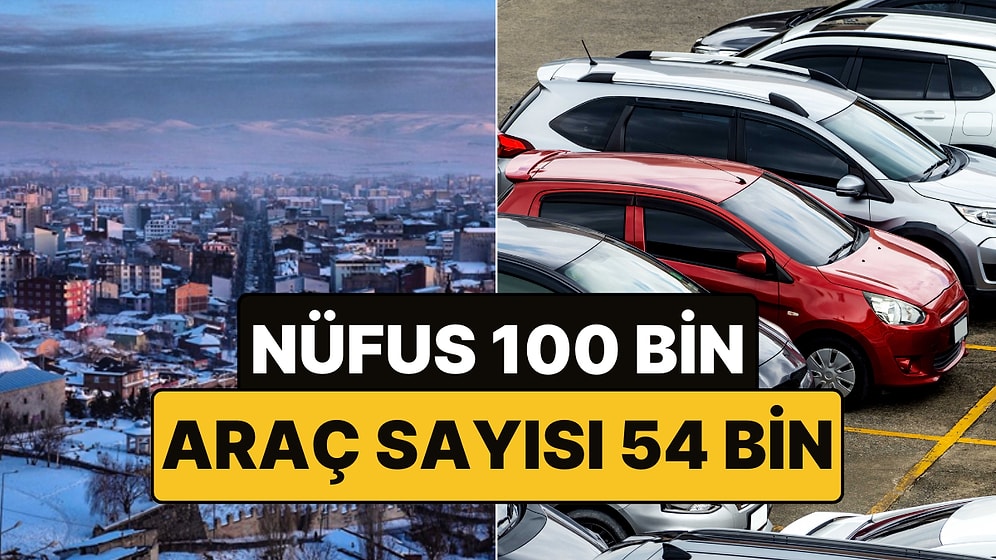 Nüfusu 100 Bin Olan İlimize Kayıtlı Araç Sayısı 50 Bini Aştı