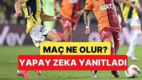 Fenerbahçe-Galatasaray Maç Skoru Ne Olur? Yapay Zeka Yanıtladı