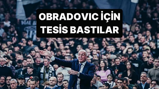 Partizan Taraftarı İstifa Eden Zeljko Obradovic İçin Tesisleri Bastı