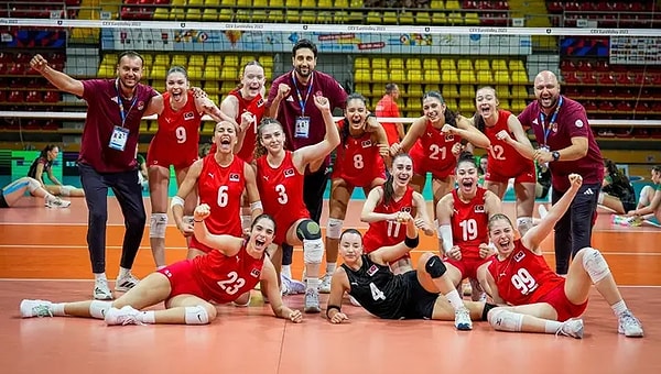 EYOF 2025'te U18 Kadın Milli Takımı şampiyon oldu.