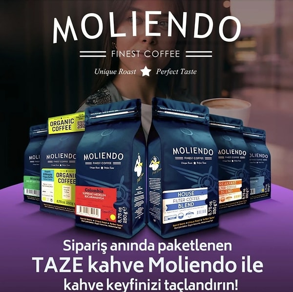 Moliendo kahvelerde %40 indirim fırsatı!