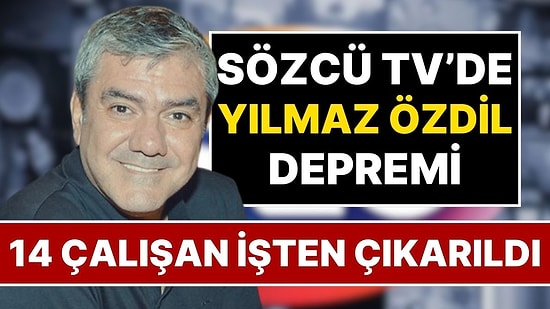 Sözcü'de Büyük Deprem: Yılmaz Özdil Genel Müdür Oldu, Çok Sayıda Kişi İşten Çıkarıldı