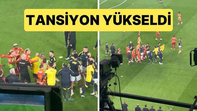 Fenerbahçe-Galatasaray Derbisi Başlamadan Tansiyon Yükseldi