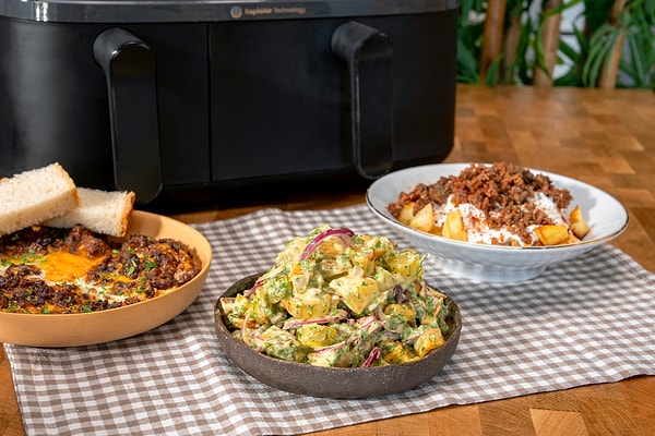 Kıymalı Yumurta, Hardallı Patates Salatası ve Kıymalı Patates Mantısı Nasıl Yapılır?