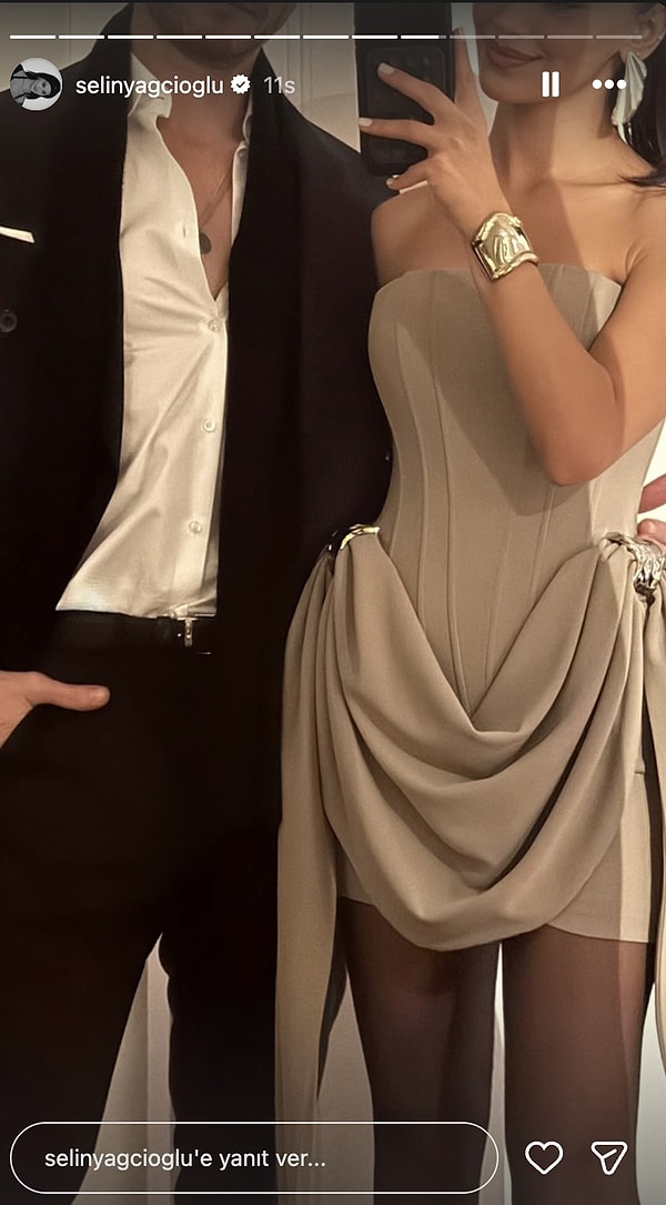 İkinci kare ise aşkın gerçek sahipleri tarafından paylaşıldı.