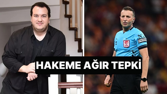 Galatasaray Taraftarı Şahan Gökbakar'dan Derbinin Hakemi Yasin Kol'a Ağır Tepki