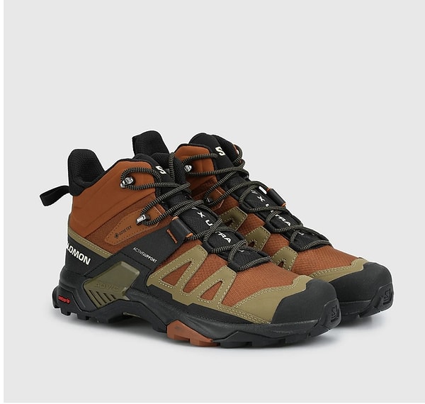 Bu kış dolabınızda mutlaka olması gereken bir model: Salomon X Ultra 4 Mid GTX Erkek Bot.