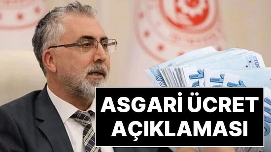 Çalışma Bakanı Vedat Işıkhan’dan Asgari Ücret Açıklaması