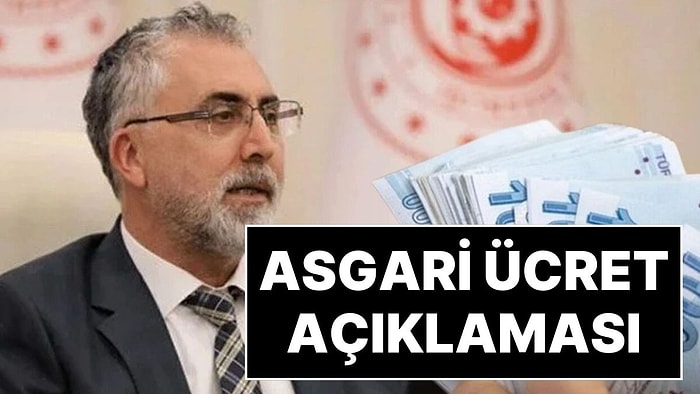 Çalışma Bakanı Vedat Işıkhan’dan Asgari Ücret Açıklaması