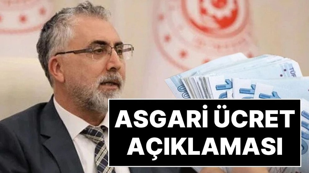 Çalışma Bakanı Vedat Işıkhan’dan Asgari Ücret Açıklaması