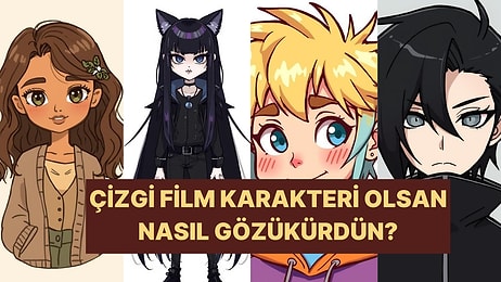 Bu Test Senin Çizgi Film Karakterini Tasarlıyor!