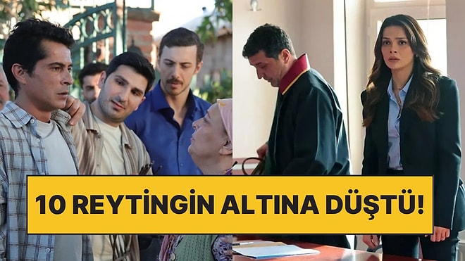 2 Puan Birden Kaybetti, İlk Kez 10 Reytingin Altına Düştü: 1 Aralık Pazartesi Reyting Sonuçları Açıklandı