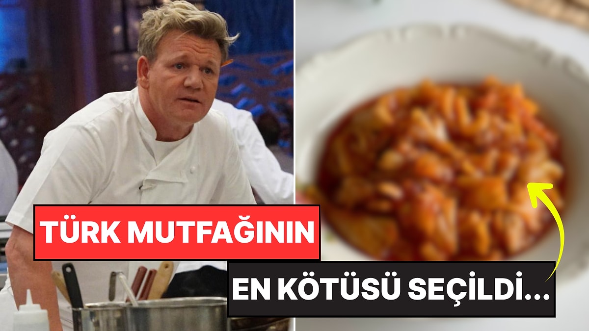 TasteAtlas Açıkladı: Türkiye&apos;nin En Kötü Yemeği Belli Oldu!