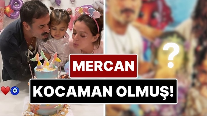 Özge Özpirinçci ve Burak Yamantürk'ün Kızları Mercan Kocaman Oldu!