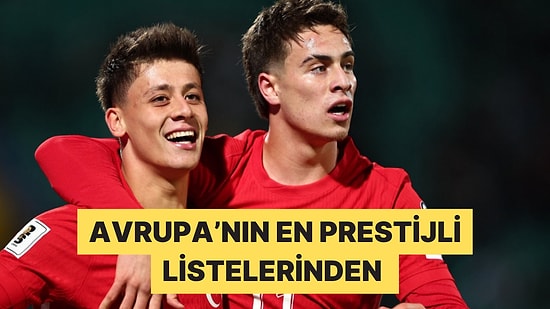 Milli Futbolcularımız Arda Güler ve Kenan Yıldız Golden Boy Ödüllerinde İlk 5'te Yer Aldı