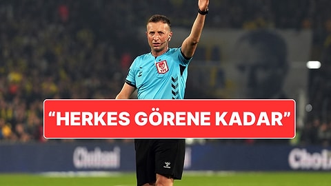 Galatasaray'dan Derbinin Hakemi Yasin Kol'a Tepki: 4 Dakikalık Video Paylaştılar