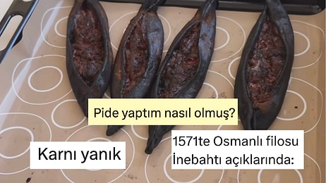 Timeline'a Salınan Yanık Pide Hakkında Benzetme Sanatını Konuşturan Kişiler
