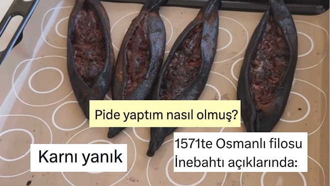 Timeline'a Salınan Yanık Pide Hakkında Benzetme Sanatını Konuşturan Kişiler
