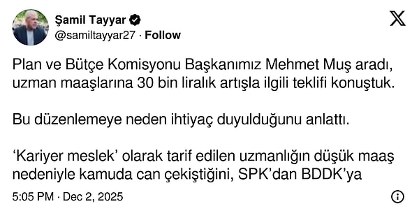 Şamil Tayyar’ın paylaşımı 👇