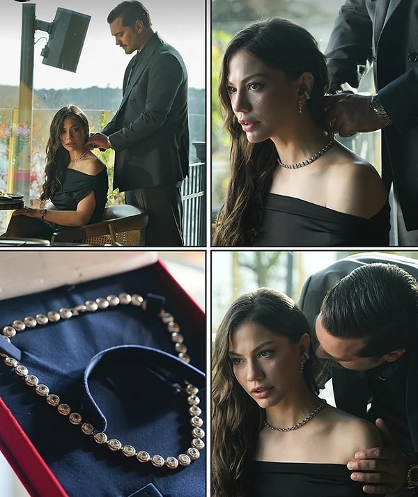 Hatırlarsanız Eşref Rüya'da Eşref, Çiğdem için dinleme cihazı yerleştirilmiş bir kolye yaptırmış ve hediye etmişti.