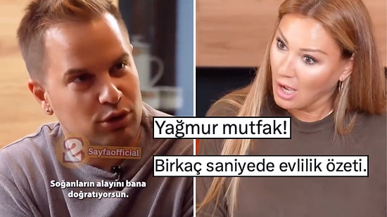 Kolları Sıvayıp Mutfağa Giren Pınar Altuğ ve Yağmur Atacan'ın Soğan Tartışması "Evliliğin Özeti" Dedirtti!