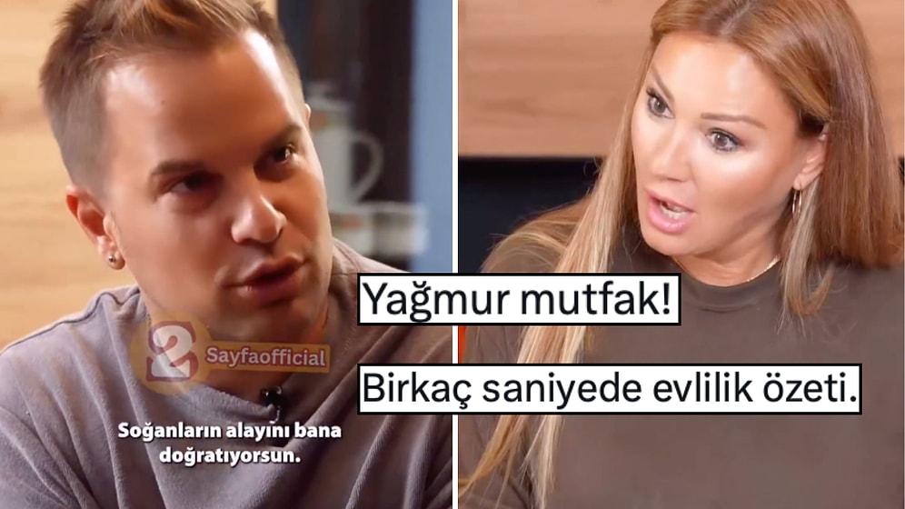 Kolları Sıvayıp Mutfağa Giren Pınar Altuğ ve Yağmur Atacan'ın Soğan Tartışması "Evliliğin Özeti" Dedirtti!