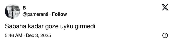 Harf hatası nedeniyle sabaha kadar uyuyamayan kişinin son paylaşımı şöyle oldu.