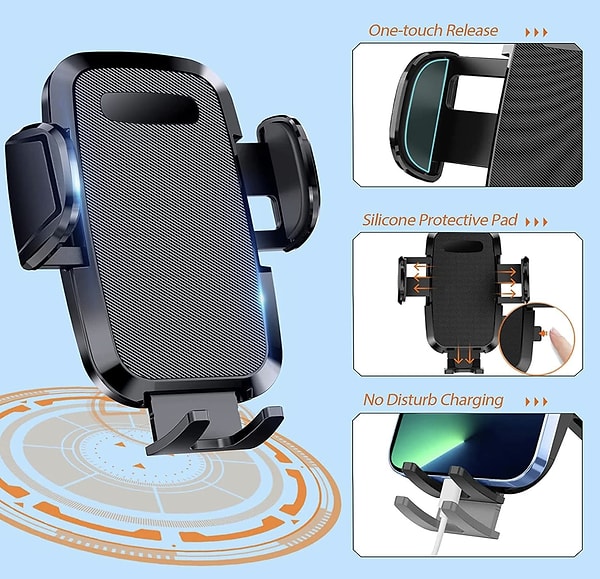 Hocerlu Araç Cep Telefonu Tutucu