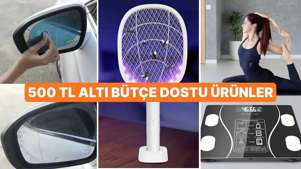 500 TL ve Altına Alabileceğiniz Birbirinden Kullanışlı Ürünler