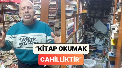 Ankara'da 50 Yıldır Sahaflık Yapan Adam Kitap Okumaktan Geldiği Hale İsyan Etti: "Kitap Okumak Cahilliktir"