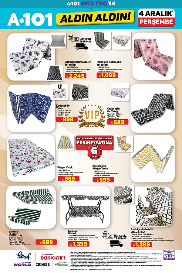 Sünger Yatak Çeşitleri