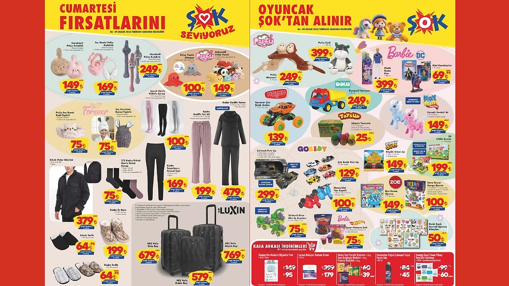 ŞOK'a Valiz Seti Geliyor! 6 Aralık 2025 ŞOK Aktüel Ürünler Kataloğu