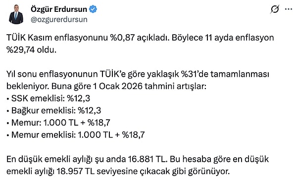 En düşük emekli maaşı ne kadar olacak? SGK uzmanından çok konuşulacak tahmin.