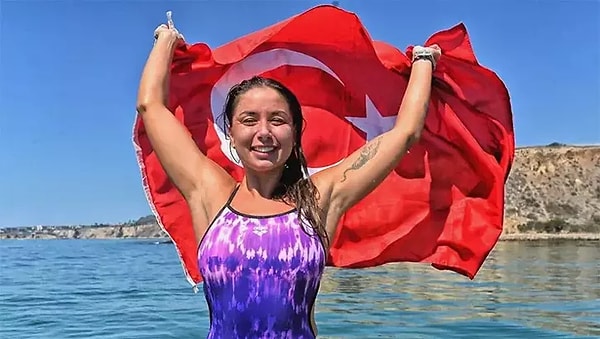 Bengisu Avcı, Okyanus Yedilisi'ni tamamlamayı başardı.